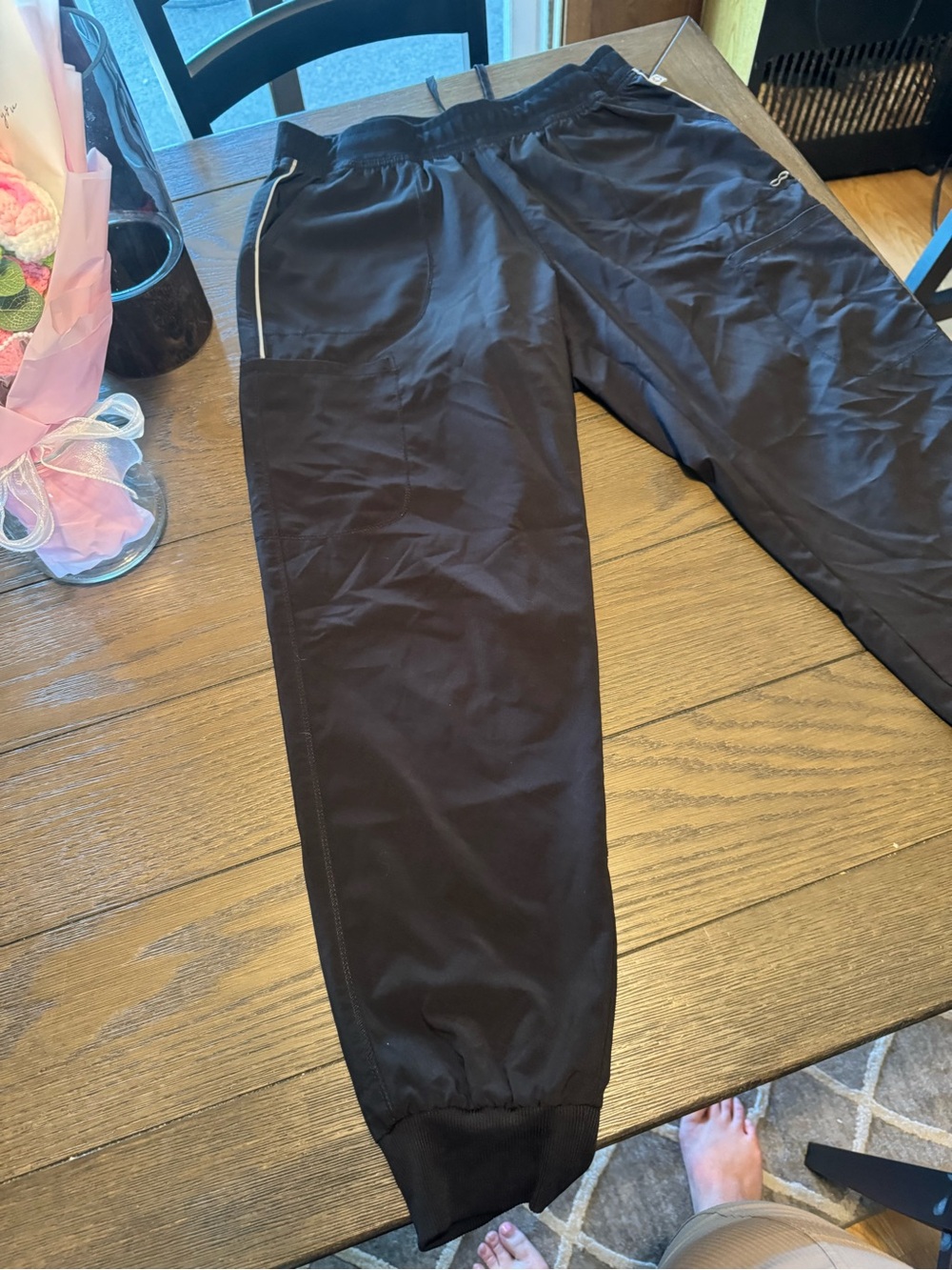 Black Kids Athletic Jogger Pants - Brand Unknown